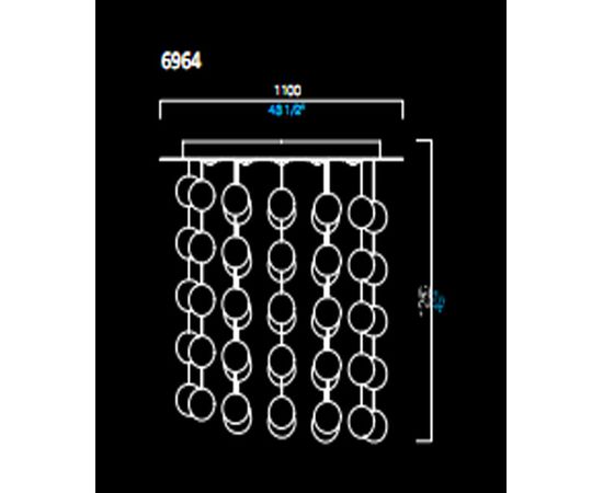 Потолочный светильник Barovier&amp;Toso 6964, фото 1