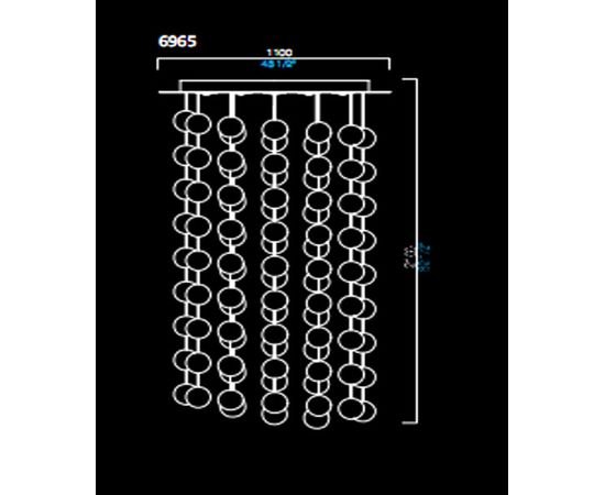 Потолочный светильник Barovier&amp;Toso 6965, фото 1