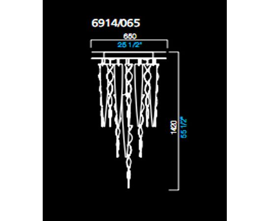 Потолочный светильник Barovier&amp;Toso 6914/065, фото 1