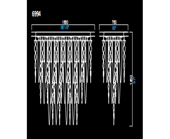 Потолочный светильник Barovier&amp;Toso 6994, фото 1