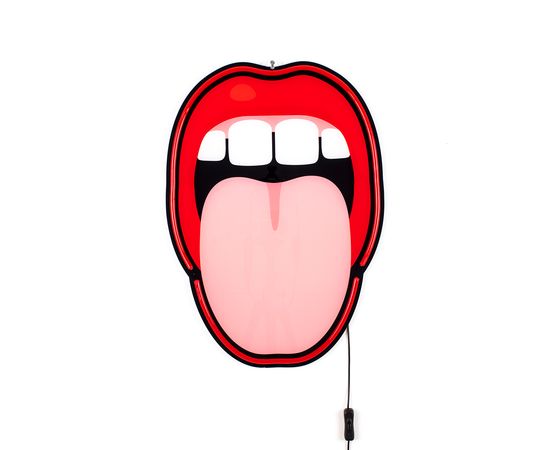 Настенный светильник Seletti Led Lamp Tongue, фото 1