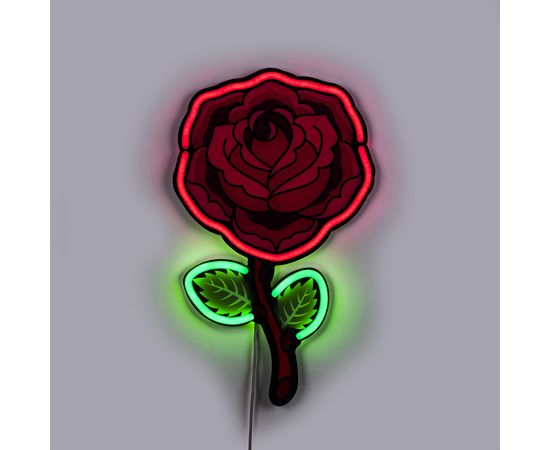 Настенный светильник Seletti Led Neon Sign Rose, фото 2
