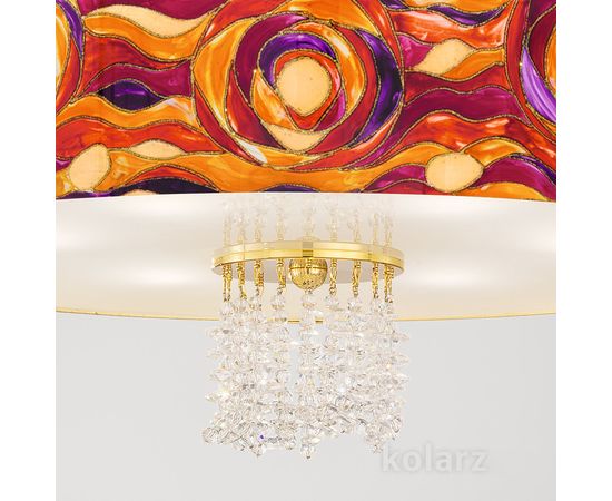 Подвесной светильник Kolarz EMOZIONE, Aqua Red, Ø60, фото 2