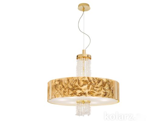 Подвесной светильник Kolarz EMOZIONE, Libertà Gold/Antique, Ø60, фото 1