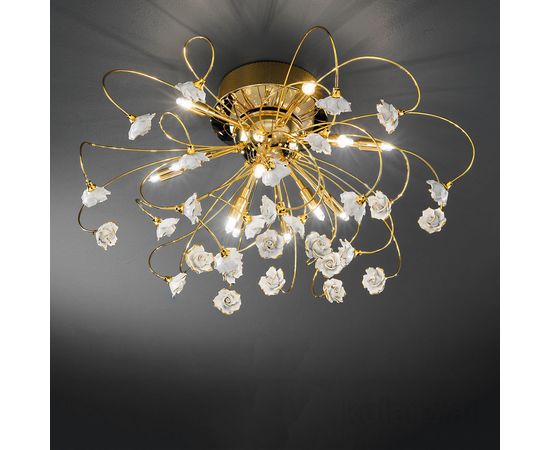 Люстра Kolarz TWISTER ROSY Ø65, фото 3