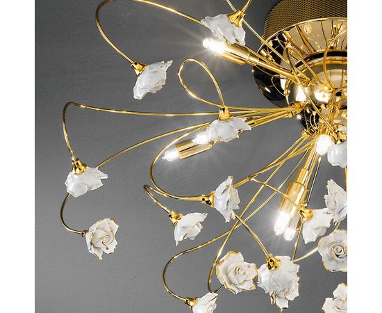 Люстра Kolarz TWISTER ROSY Ø65, фото 2