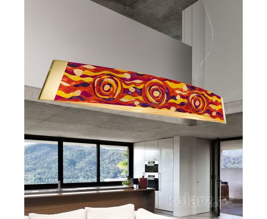 Подвесной светильник Kolarz BARCA, Aqua Red, 130, фото 3