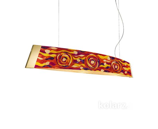 Подвесной светильник Kolarz BARCA, Aqua Red, 130, фото 1