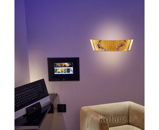 Настенный светильник Kolarz BARCA, Kiss Gold, 41/11/9, фото 4