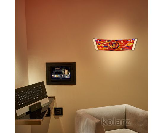 Настенный светильник Kolarz BARCA, Aqua Red, 41/11/9, фото 5