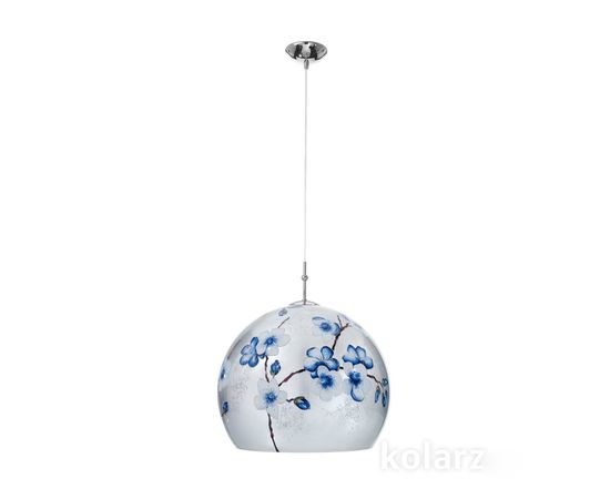 Подвесной светильник Kolarz LUNA, Primavera Silver, Ø30, фото 2