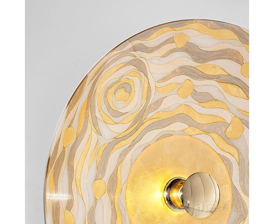 Настенный светильник Kolarz LUNA, Aqua Champagne, Ø54/20, фото 3