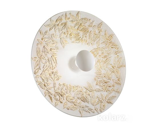 Настенный светильник Kolarz LUNA, Libertà Silver/Antique, Ø42/18, фото 3