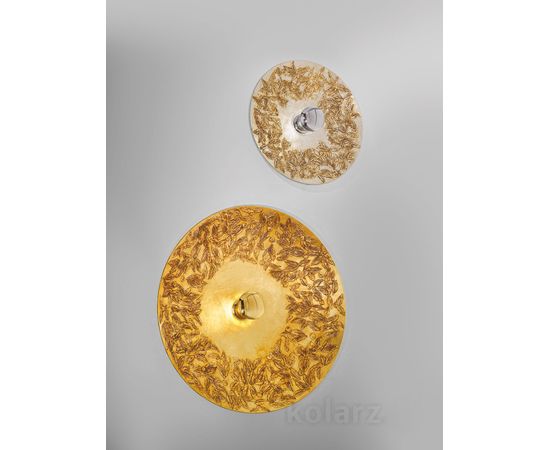 Настенный светильник Kolarz LUNA, Libertà Silver/Antique, Ø42/18, фото 2