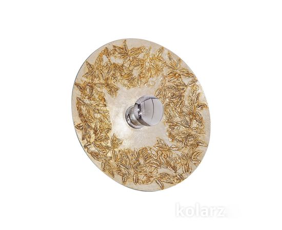 Настенный светильник Kolarz LUNA, Libertà Silver/Antique, Ø42/18, фото 1