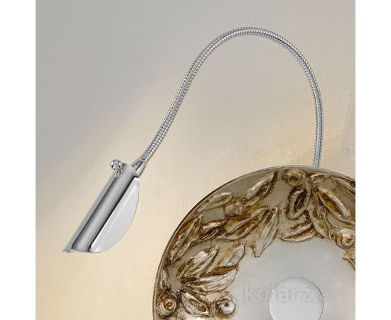 Настенный светильник Kolarz LUNA, Libertà White/Antique, Ø20/8, фото 4