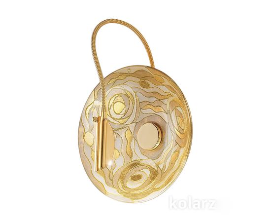 Настенный светильник Kolarz LUNA, Aqua Champagne, Ø20/8, фото 1