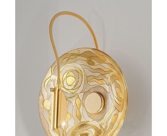 Настенный светильник Kolarz LUNA, Aqua Champagne, Ø20/8, фото 4