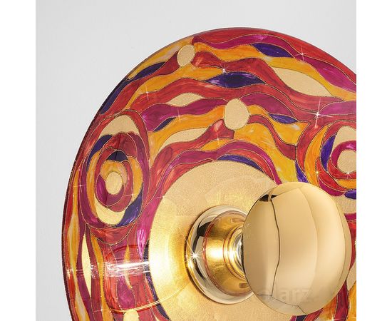 Настенный светильник Kolarz LUNA, Aqua Blue, Ø42/18, фото 2