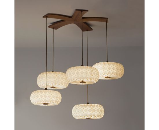 Подвесной светильник Aqua Creations 5 Molecules Chandelier, фото 1
