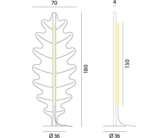 Напольный светильник Rotaliana Eden Collection 2, фото 11