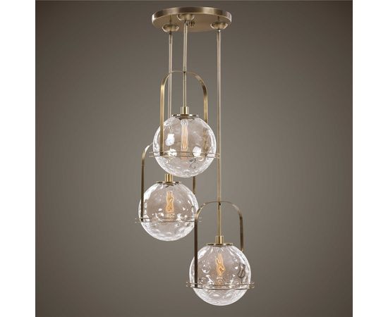 Подвесной светильник Uttermost Mimas, 3 Lt Cluster Pendant, фото 1