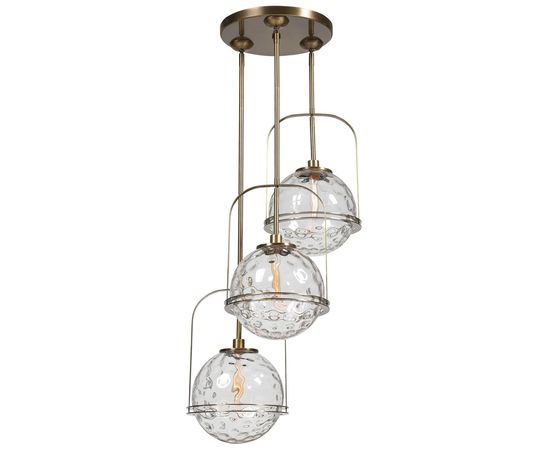 Подвесной светильник Uttermost Mimas, 3 Lt Cluster Pendant, фото 4