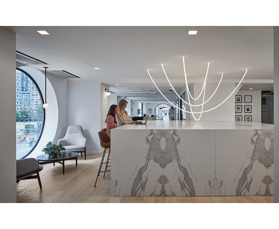 Подвесной светильник Luke Lamp Co. Tracer Loop DIRECT TO CANOPY, фото 5