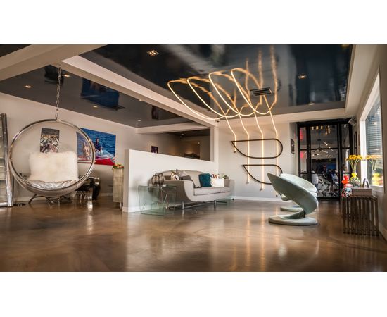 Подвесной светильник Luke Lamp Co. Tracer Loop DIRECT TO CANOPY, фото 7