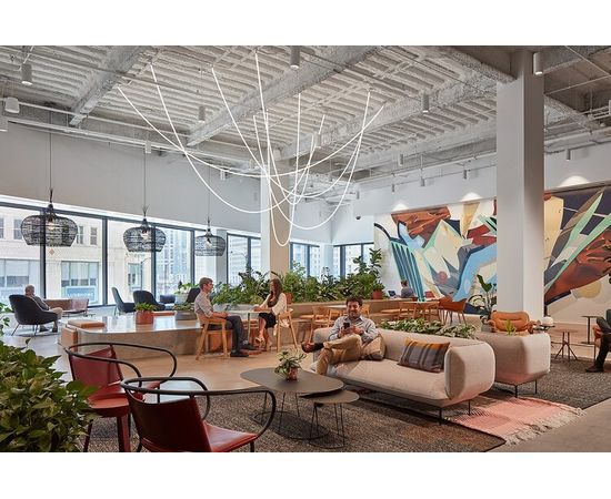 Полу-встраиваемый подвесной светильник Luke Lamp Co. Tracer Loop FLUSH MOUNT, фото 11