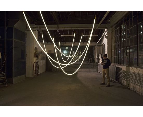 Подвесной светильник Luke Lamp Co. Tracer Loop DIRECT TO CANOPY, фото 19