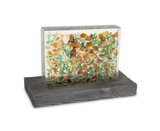 Настольная лампа Philips Collection Captured Obsidian Lamp, фото 1