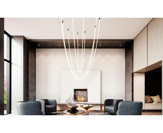 Подвесной светильник Luke Lamp Co. Tracer Loop DIRECT TO CANOPY, фото 4