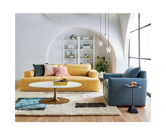 Подвесной светильник Crate and Barrel Arren Single Pendant with Round Shade, фото 3