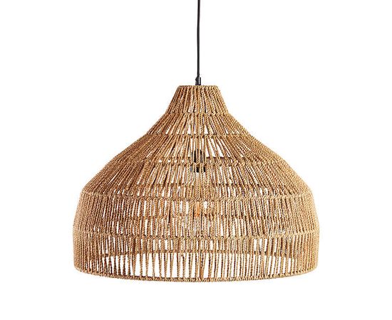 Подвесной светильник Crate and Barrel Cabo Large Woven Pendant Light, фото 8