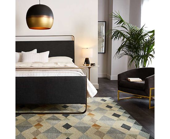 Подвесной светильник Crate and Barrel Elara Metal Globe Pendant Light, фото 6