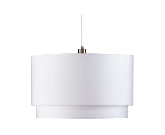 Подвесной светильник Crate and Barrel Meryl Double Drum Pendant Light, фото 7