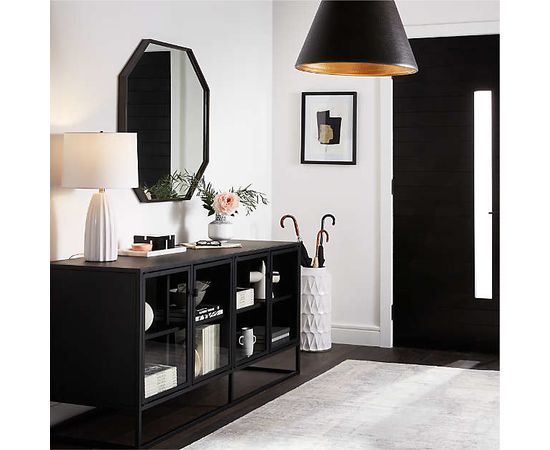 Подвесной светильник Crate and Barrel Rodan Hammered Metal Cone Pendant, фото 8