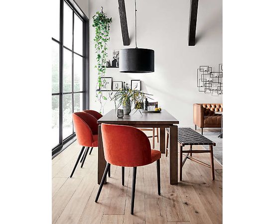 Подвесной светильник Crate and Barrel Rodan Hammered Metal Drum Pendant, фото 7