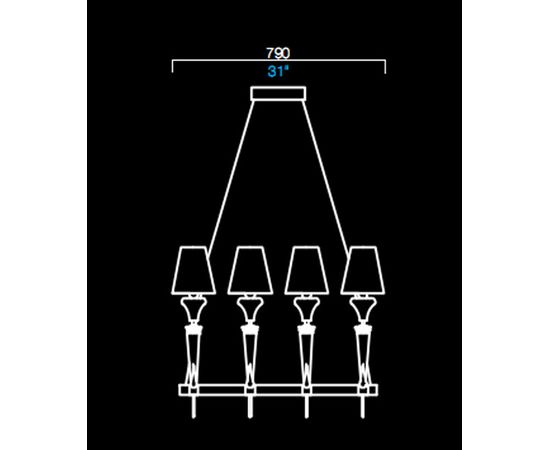 Подвесной светильник Barovier&amp;Toso 7034, фото 1