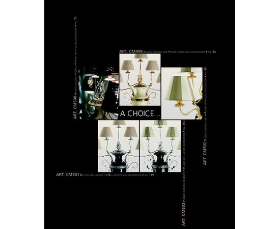 Настольная лампа Patrizia Garganti CM 499-503, фото 1