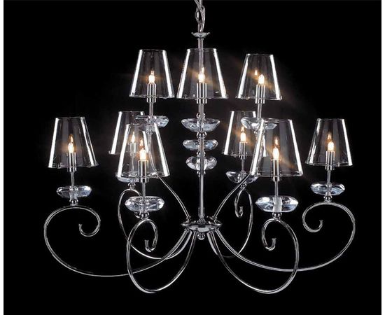 Подвесной светильник MM Lampadari MM LAMPADARI Bell 1Z001/6+3, фото 1