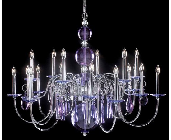 Подвесной светильник MM Lampadari Olanda 1Z005/18 vio, фото 1