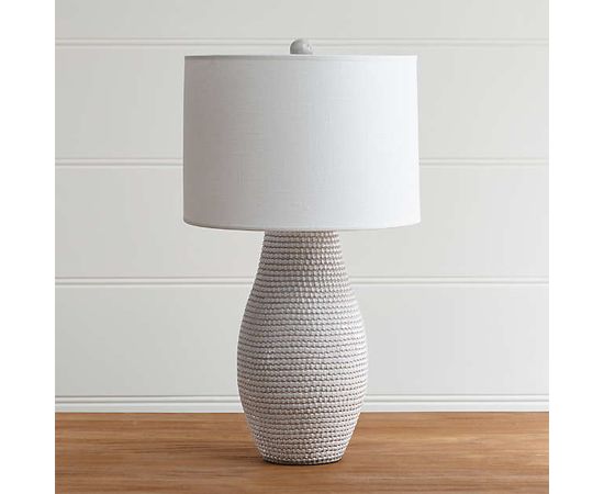 Настольная лампа Crate and Barrel Cane Table Lamp, фото 2