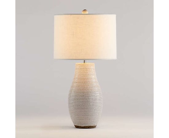Настольная лампа Crate and Barrel Cane Table Lamp, фото 1