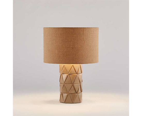 Настольная лампа Crate and Barrel Esme Table Lamp with Drum Shade, фото 10