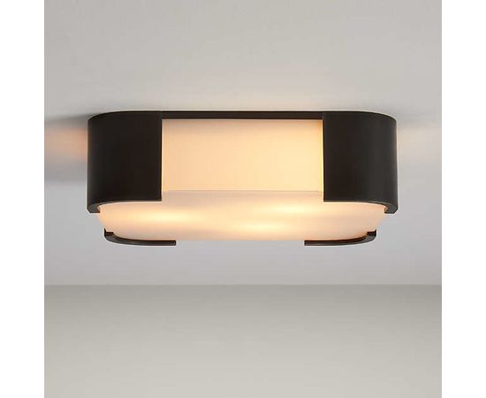 Потолочный светильник Crate and Barrel Louis Rectangular Flushmount Light, фото 1