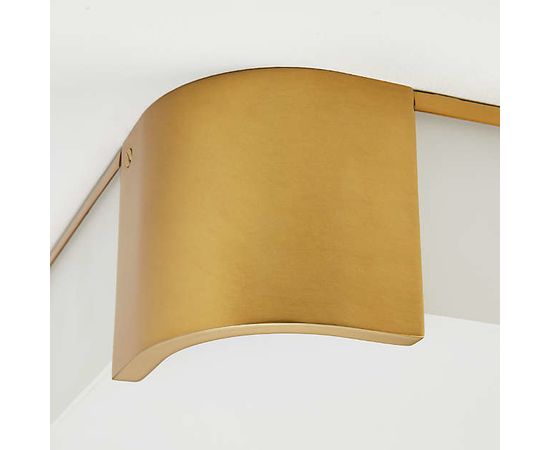 Потолочный светильник Crate and Barrel Louis Rectangular Flushmount Light, фото 4