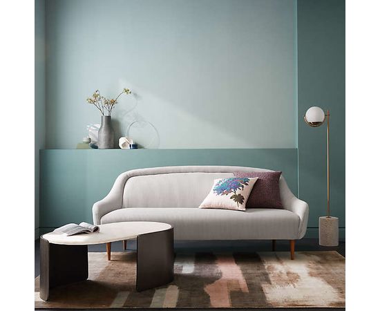 Торшер Crate and Barrel Rondure Globe Floor Lamp, фото 2