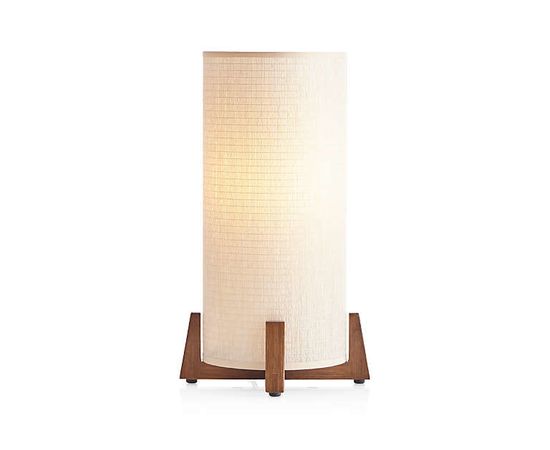 Настольная лампа Crate and Barrel Weave Natural Table Lamp, фото 1